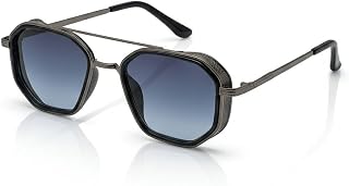 THEDEEP Premium Metal Sunglasses | UV400 Protected Polarized Lens | Unisex Stylish Frame | Perfect for Driving, Travel & D... Price In India