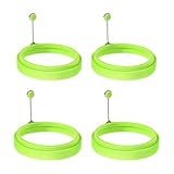 Kein Abkratzen von Metallringen mehr. Machen Sie Pfannkuchen und kochen Sie Eier schnell und einfach.