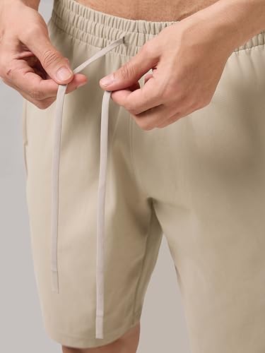 Image of TECHNOSPORT Men's Active Out Shorts ELASTOPLUS Stretch Quick Dry Sports Shorts for Gym Running Training Slim Fit Pocket UPF50+ Anti Odour