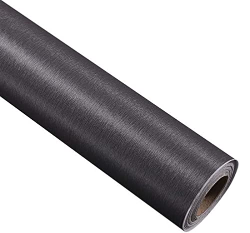 Vinilo autoadhesivo gris oscuro lavable y resistente para proteger electrodomésticos 4