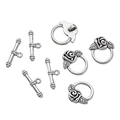 Antique Silver, 19x18mm