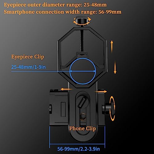 ToopMount Universal Smartphone Adapter Monocular Binocular Adapter Mount - Image 2