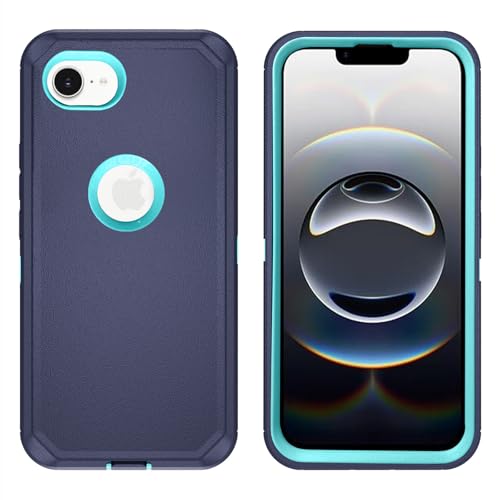 Coque iPhone 16e antichoc Asuwish avec protection écran bleu - 2