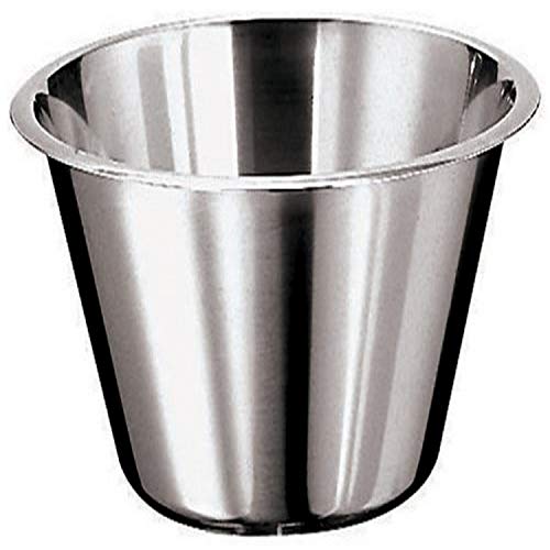 Tazón de acero inoxidable Paderno 19.5 pulgadas miniatura 1