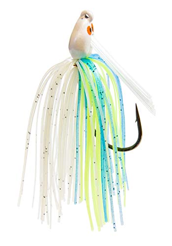 Z-Man CESJ14-05 Crosseyez Snakehead Swim Jig 1/4 oz Citrus Shad Shad