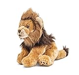 Uni-Toys - Löwe, sitzend - 27 cm (Höhe) - Plüsch-Wildtier - Plüschtier, Kuscheltier