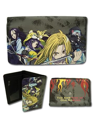Portefeuille Fire Oda Nobunaga compact et résistant pour ranger vos cartes