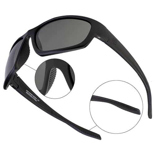 Image of Polarized HD Genuine Glass Sunglasses for Men and Women, Italian Design, Anti-Glare,UV400,Corning True Glass Lenses