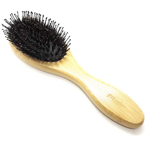 Flair Boar Bristle Soft Nylon Mix Detangling Hair Brush (Medium) Cover