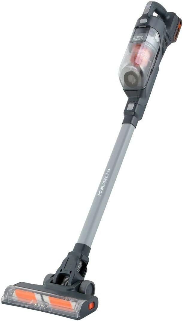 BLACK+DECKER Powerseries+ Cordless Stick Vacuum, 18V, 44 Minutes ...