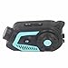 Motorcycle Helmet Headset, 6 Person Intercom Multifunctional Night Helmet Intercom Headset for Cycling