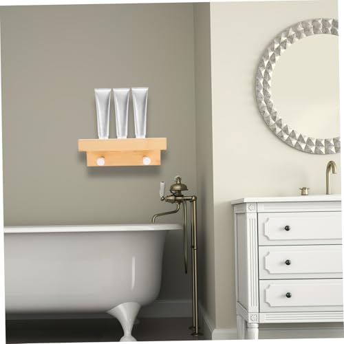 Étagère murale bambou design simple et gain de place - 3
