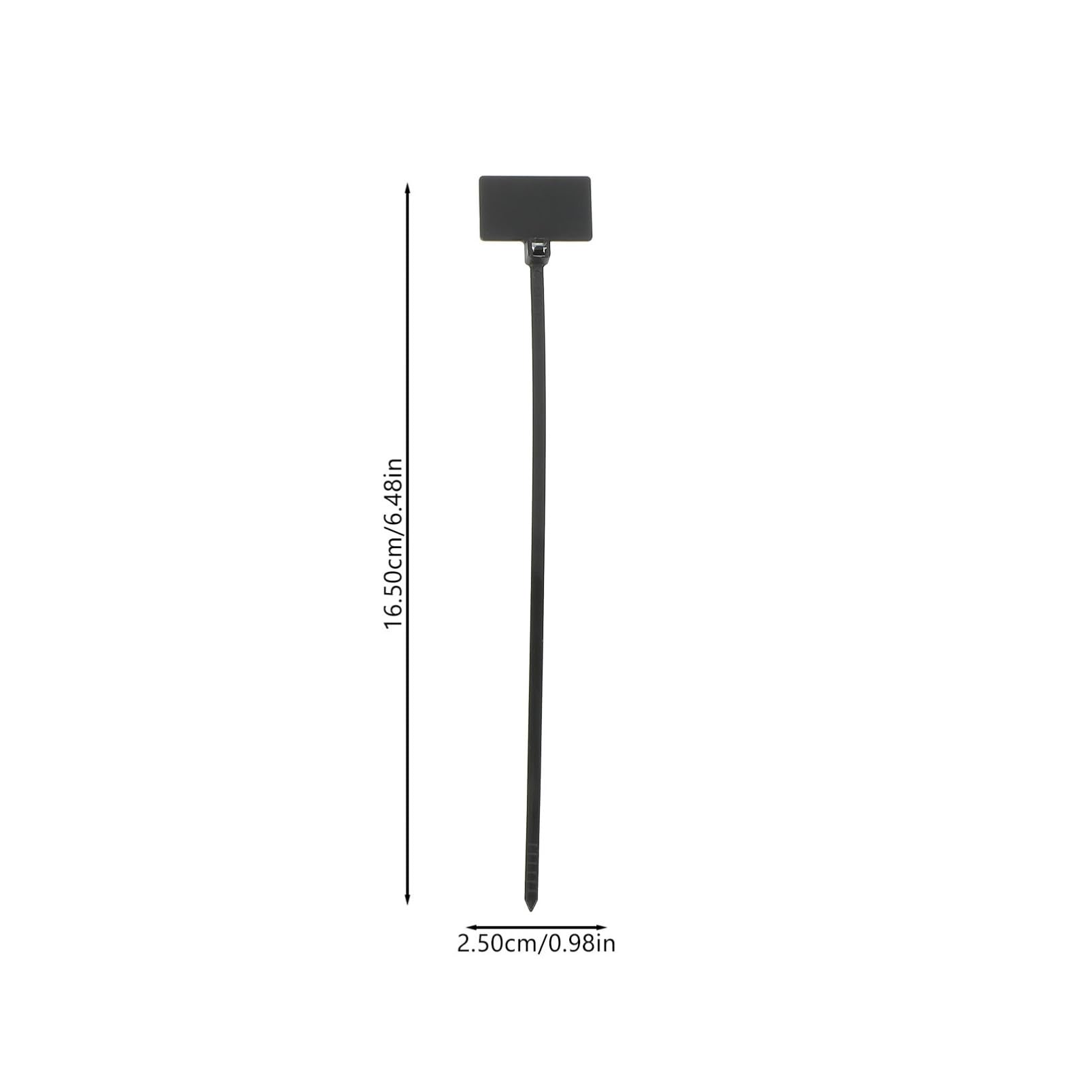 Housoutil Marcatori Per Fascette in Nylon 250 Pezzi/scatola 4x150 Mm Fascette Autobloccanti Per Lorganizzazione Dei Cavi