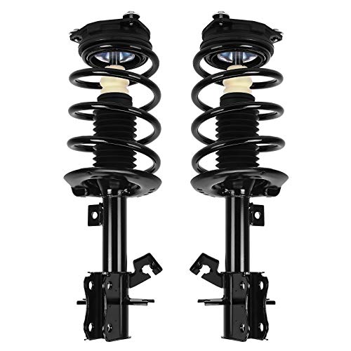 AUTOSAVER88 Front Left & Right Complete Strut Shock Absorber Assembly 172378 172379 Compatible with 2007 2008 2009 2010 2011 2012 Sentra