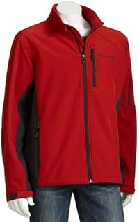 men's free country colorblock hooded jacket