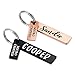 Ultra Joys Small Dog Tags Engraved for Pets - Microchipped Dog Name Tags Personalized - Cat Tags Personalized Small Both Sides Engraved - Pet Tag Bar with Microchipped Tag Small Rose Gold