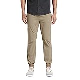 Hurley Men's Nike Dri-Fit Elastic Waist Jogger Pant, Khaki, XL