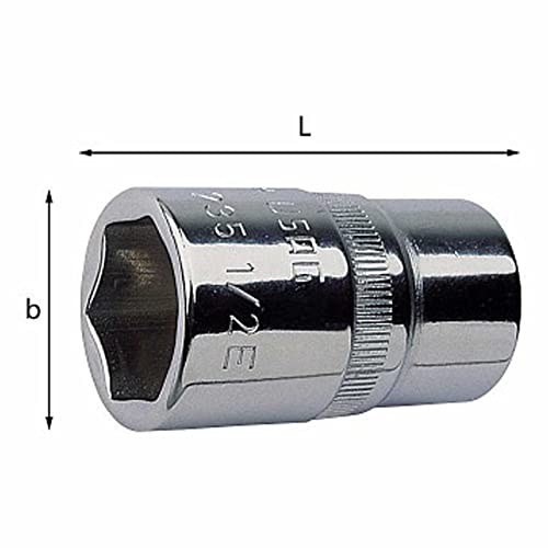 Usag 235 1/2 En - Chiave A Bussola 1/2" Con Bocca Esagonale Fullcontact 02352113