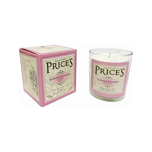 Price's Pink Candles Heritage Jar Candle - Summer Bouquet