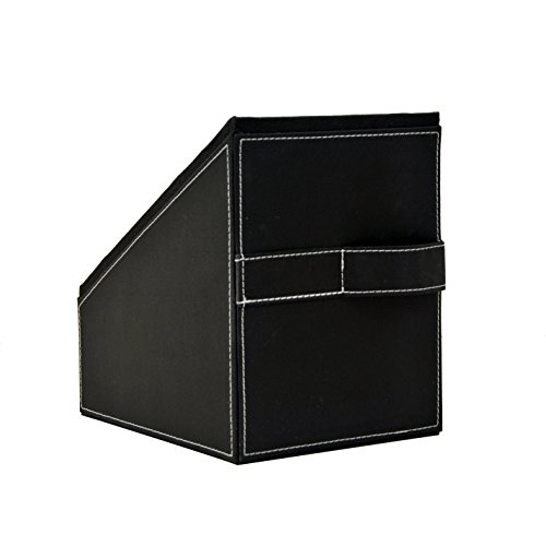 Atlantic Media Sleeve Storage Bin - Leatherette Front, Quality Stitching And Includes 36 Sleeves For Cds, Dvds And Video Games #TOP1