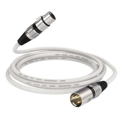 talomen XLR Microphone Cable 10FT Male to Female Balanced