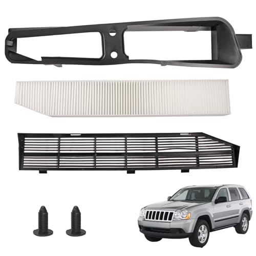 Cabin Air Filter and Housing Kit 82208300K Cabin Filter Kit for J-eep