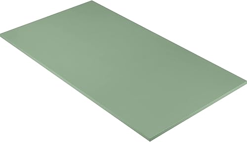 Miniatura 356 de Kaboon Mesa universal de 45.67 x 23.62 pulgadas, escritorio sólido de una pieza, encimera de melamina reversible, escritorios dobles, escritorio en