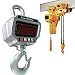 Produktbild 500/1000/3000/5000KG Kranwaage Industriewaage Hängewaage Crane Scale mit Akku Digital Kranwaage, Industrielle Hängende Waage mit Fernbedienung Hohe Präzision Elektronische Waage Schwere (5000KG)