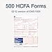 TOPS 50126RV Centers for Medicare and Medicaid Services Forms, 8 1/2 x 11 (Pack of 500 Forms)
