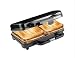 Bestron XL Sandwichmaker, Sandwich-Toaster für 2 Sandwiches in Muschelform, ideal für American Sandwich, inkl. automatischer Temperaturregelung & Bereitschaftsanzeige, Farbe: Schwarz