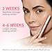 ForChics 2 in 1 Lash and Brow Growth Serum - Hormone-Free Enhancer for Thicker, Longer Lashes and Brows in 2 Weeks - Organic, Vegan and Gentle