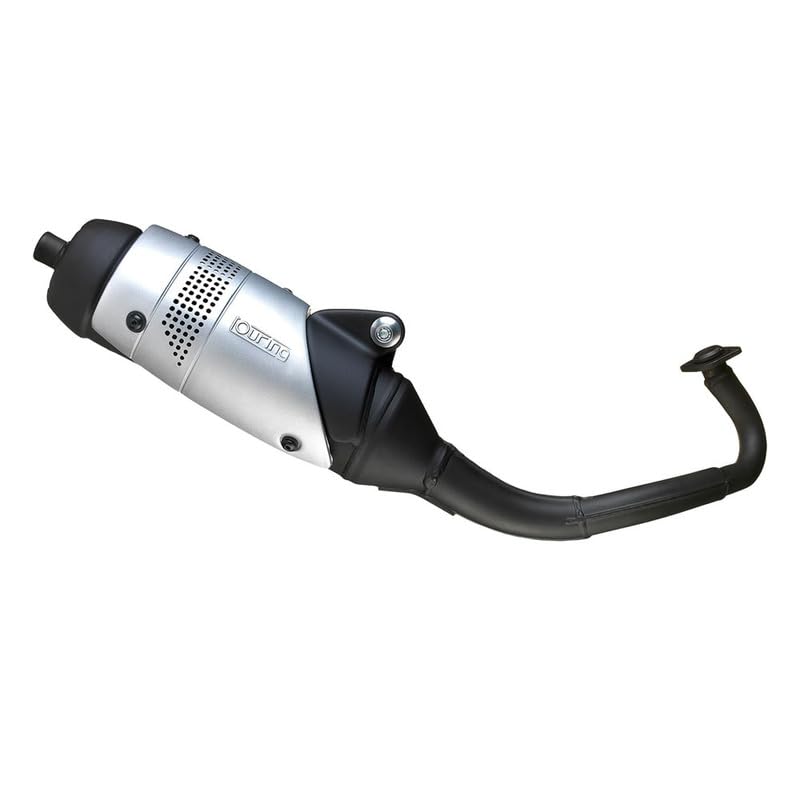 Ligne complete LeoVince Touring en acier pour Piaggio NRG MC2 2000 - 2