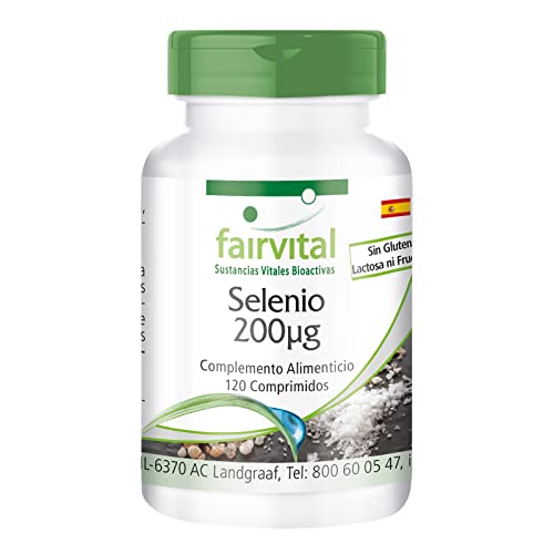 Fairvital Selenio 200µg 120 Comprimidos