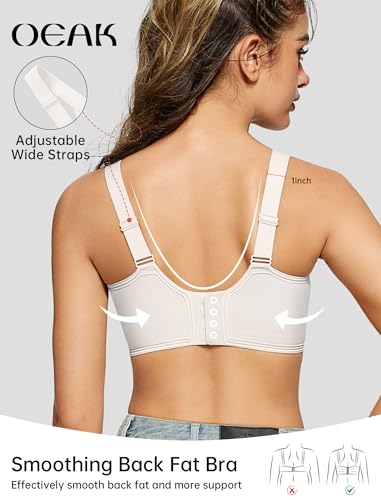 Image of OEAK Women Jelly Bra Wireless Anti Sagging Full Coverage Bras