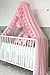 Fancyroom Bed Canopy for Baby, Princess Cot, Mosquito Net, Side Cot Canopy, Room Decoration, Children's Room Made of Premium Tulle (Pink)