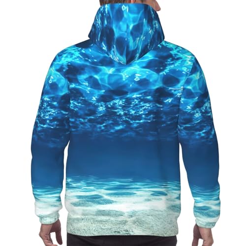 Sweat à capuche homme en polyester pour éviter les pulls déformés