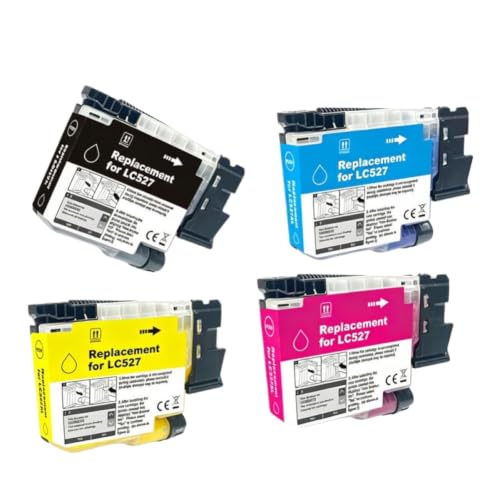 Cartouche d'encre LC527XL pour imprimante Brother MFC-J4550DW et J4350DW multipack