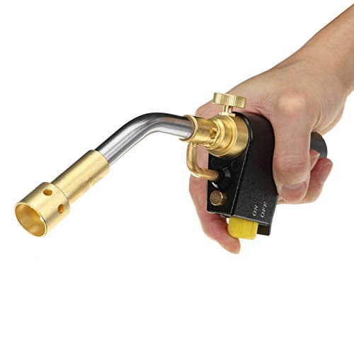 TS8000 Trigger Latão Mapp Gas Torch Alta Intensidade Propano Ajustável Tocha de soldagem TS8000