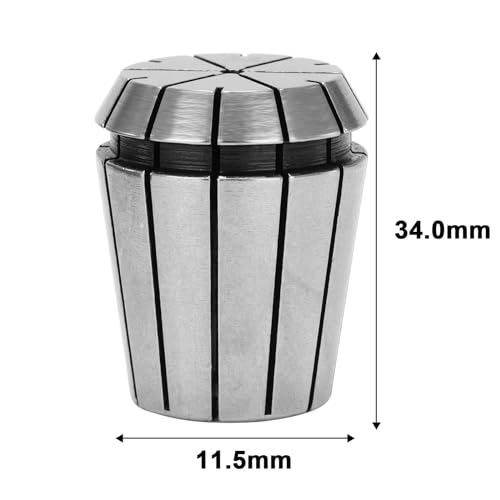 YOFULY ER32 Spannzangen Set Bohrfutter, ER32 Spannzange 2 – 20 mm, ER32 Federzange für CNC-Gravurmaschine und Fräsdrehmaschine, Werkzeughalter, 19Teile…
