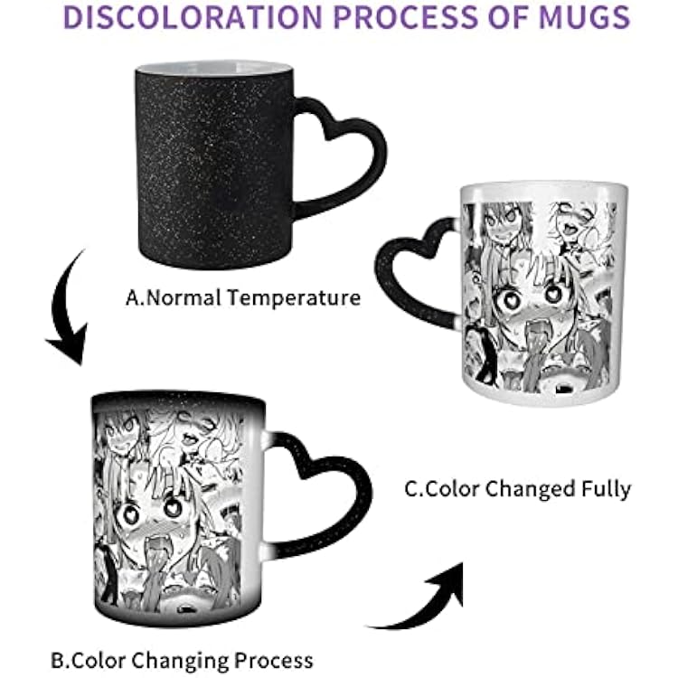 Ahegao Anime Comics Coffee Mug Design Ceramic Heat Liberia | Ubuy