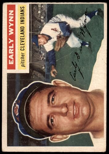 1956 Topps #187 Early Wynn Cleveland Indians (Baseball Card) GOOD Indians