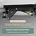 OUGIC Desk Extender Clamp for DIY Custom Wooden Desk Extender Board (Board not Included), Punch-Free Clamp on (2 Packs)