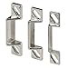 Prime-Line K 5148 Door Strike Plates, Set of 3,(Pack of 3)