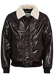 folgen camel active Herren 4312776J06 Lederjacke, Dark Brown, 56