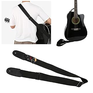 Sangle de Guitare Multifonctionnelle Eujgoov avec Tête en Similicuir pour Guitare Acoustique électrique Basse - Les Beatles, Paul McCartney, John Lennon, RIngo Starr, George Harrison Sangle de Guitare Multifonctionnelle Eujgoov avec Tête en Similicuir pour Guitare Acoustique électrique Basse – Image 7