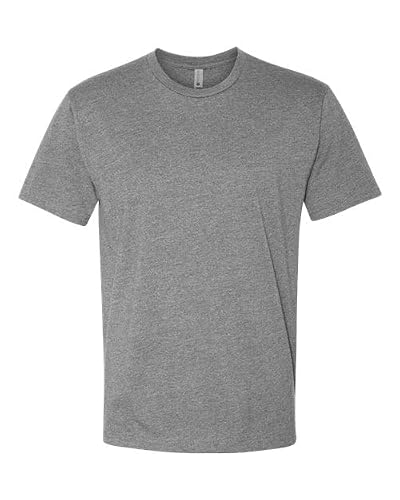 Joe's USA Wholesale 6210 Unisex CVC T-Shirt 1 Pack XL Dark Heather Grey