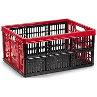 CABLEPELADO - Caja Plegable con Asas de 32L - Almacenamiento -
