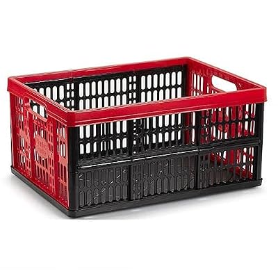 CABLEPELADO - Caja Plegable con Asas de 32L - Almacenamiento - Caja Robusta - Capacidad de 32 litros - Carga util 20 kg Color Rojo y Negro | Ya disponible en tu tienda friki favorita! En mundofriki.es! CABLEPELADO - Caja Plegable con Asas de 32L - Almacenamiento - Caja Robusta - Capacidad de 32 litros - Carga util 20 kg Color Rojo y Negro | Ya disponible en tu tienda friki favorita! En mundofriki.es!