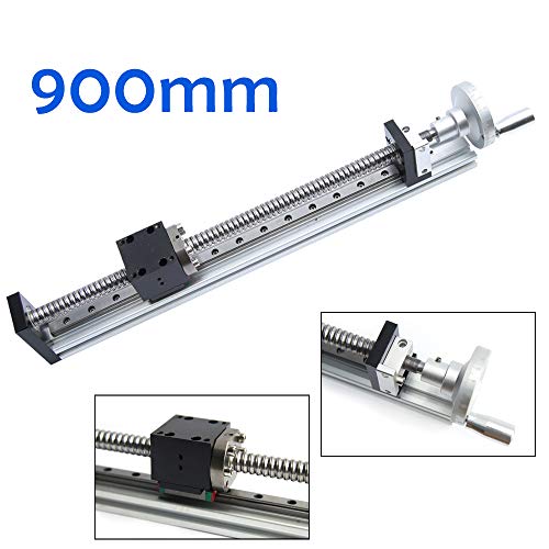 Nenchengli Manual Linear Actuator Sliding Table Linear Guide Sliding Table Linear Stage Actuator Cross Slide Table Linear Slide Guide Rails Ball Screw Guide Sliding Table W/Handwheel thumb #1