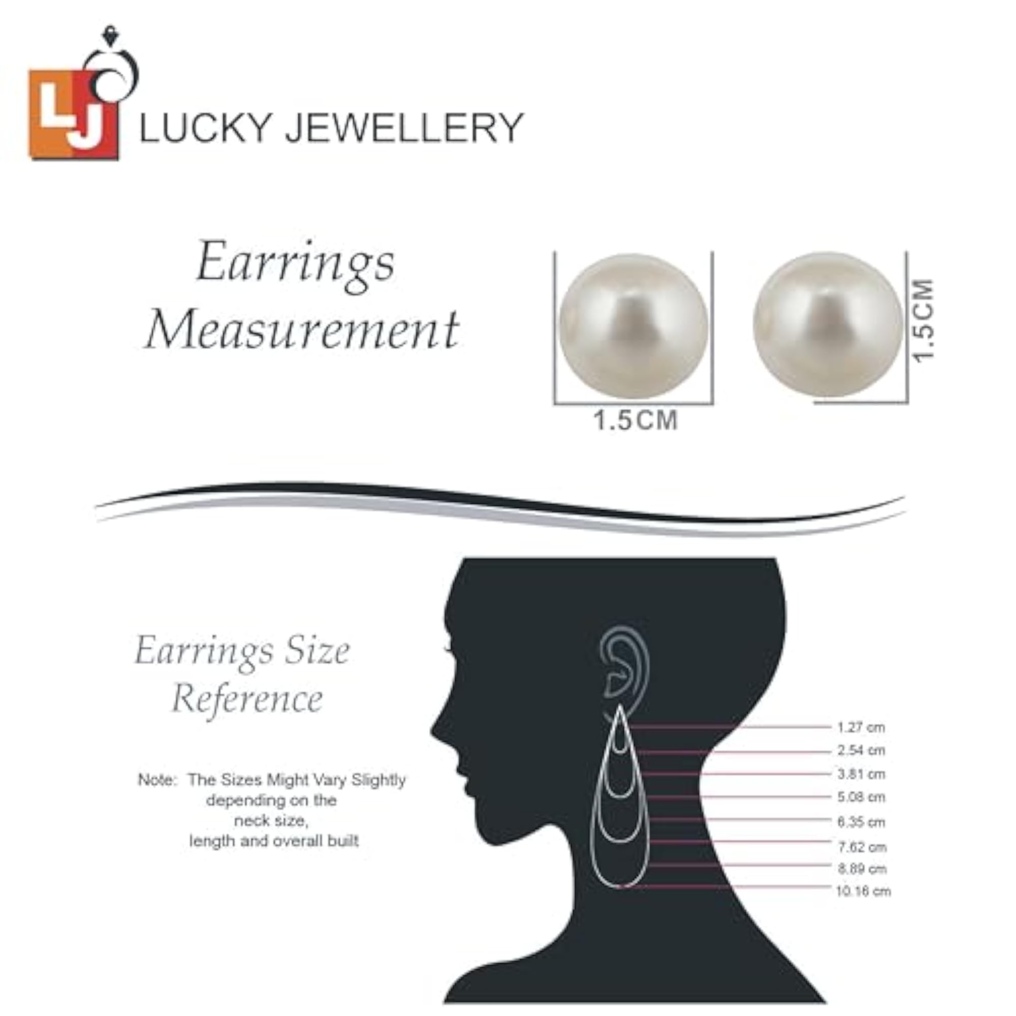 Pearl Stud Tops Moti Earring for Women